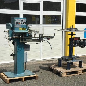 Alo Teknik 182-100B setting machine and coiler